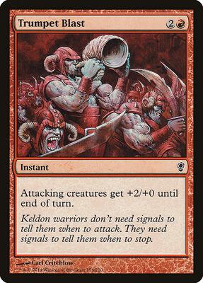 Trumpet Blast card from Conspiracy