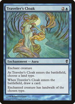 Traveler's Cloak card from Conspiracy