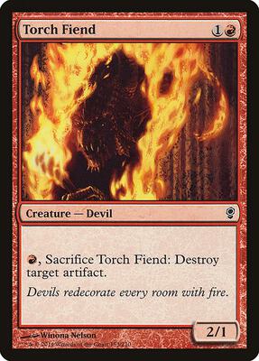 Torch Fiend card from Conspiracy