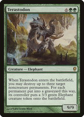 Terastodon card from Conspiracy