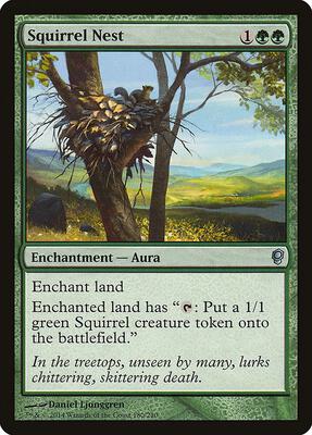 Squirrel Nest card from Conspiracy
