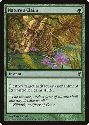 Nature's Claim card from Conspiracy