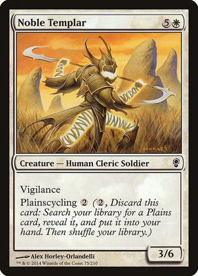 Noble Templar card from Conspiracy