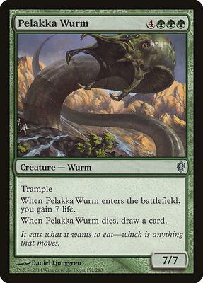 Pelakka Wurm card from Conspiracy