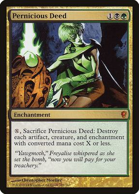 Pernicious Deed card from Conspiracy