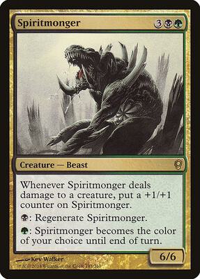 Spiritmonger card from Conspiracy