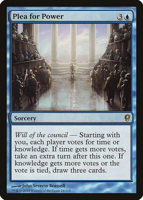 Plea for Power card from Conspiracy