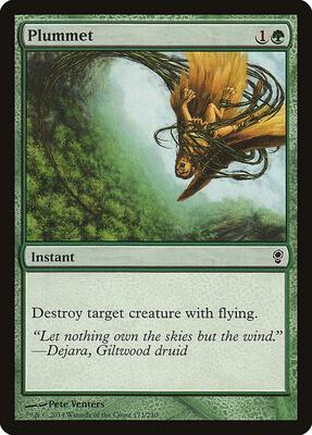Plummet card from Conspiracy
