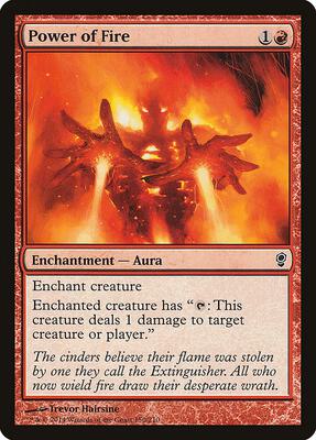 Power of Fire card from Conspiracy
