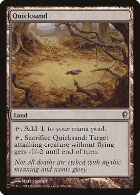 Quicksand card from Conspiracy