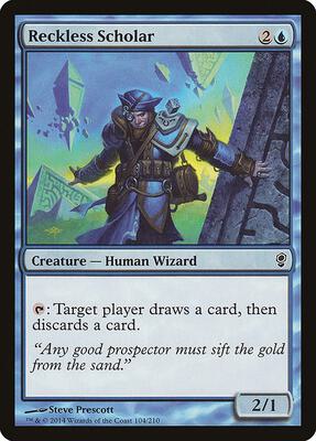 Reckless Scholar card from Conspiracy