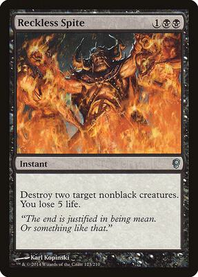 Reckless Spite card from Conspiracy