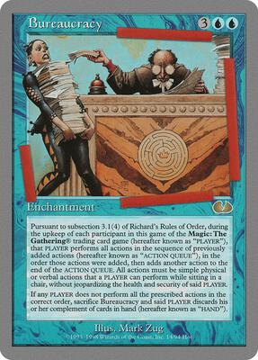 Bureaucracy card from Unglued