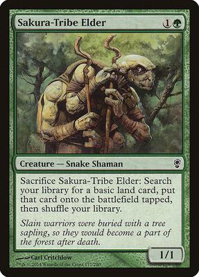 Sakura-Tribe Elder card from Conspiracy
