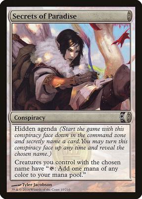 Secrets of Paradise card from Conspiracy