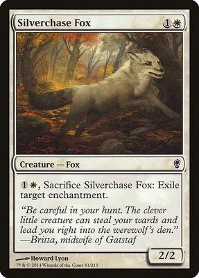 Silverchase Fox card from Conspiracy