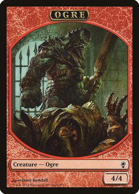 Ogre Token card from Conspiracy