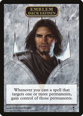 Emblem - Dack Fayden card from Conspiracy