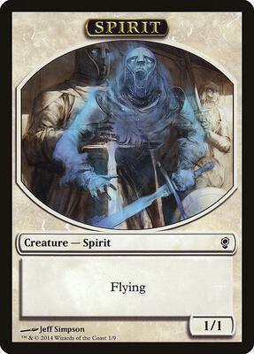 Spirit Token card from Conspiracy