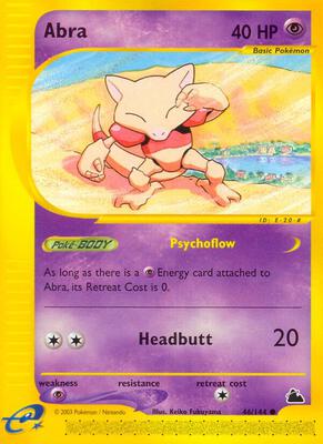 Abra card from Skyridge