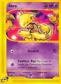 Abra card from Expedition