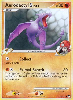Aerodactyl GL card from Rising Rivals