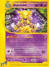 Alakazam (33) card from Expedition