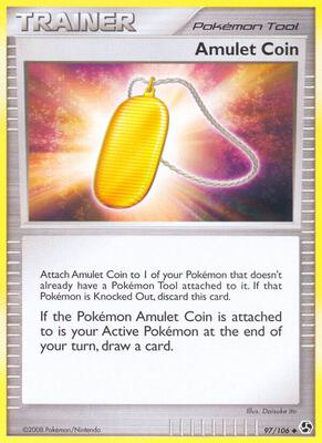 Amulet Coin card from Great Encounters
