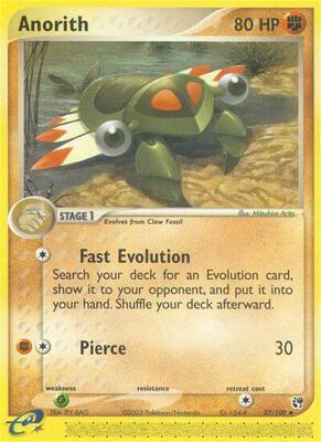 Anorith - 27/100 card from EX Sandstorm