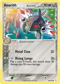 Anorith (Delta Species) card from EX Holon Phantoms