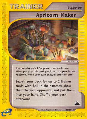 Apricorn Maker card from Skyridge