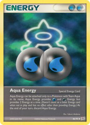 Aqua Energy card from EX Team Magma vs Team Aqua
