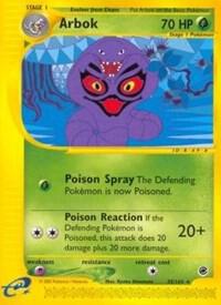 Arbok (35) card from Expedition
