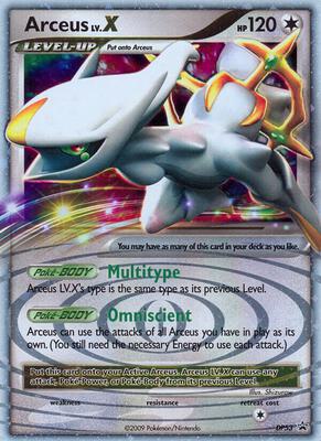 Arceus LV.X - DP53 card from Diamond and Pearl Promos