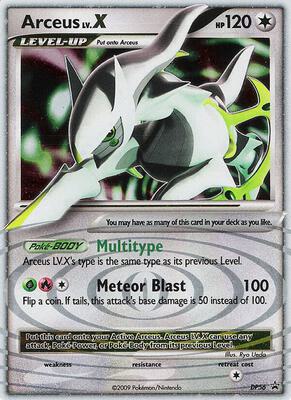 Arceus LV.X - DP56 card from Diamond and Pearl Promos