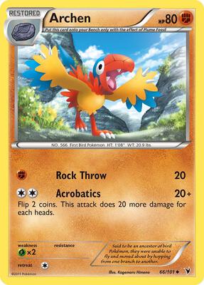 Archen card from Noble Victories