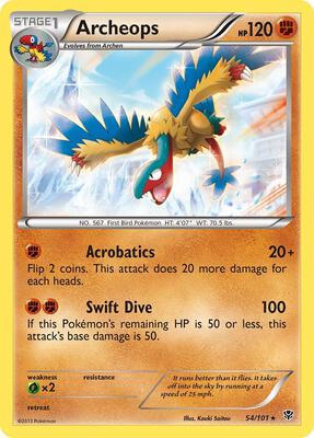 Archeops card from Plasma Blast