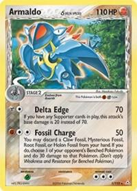 Armaldo (Delta Species) card from EX Holon Phantoms
