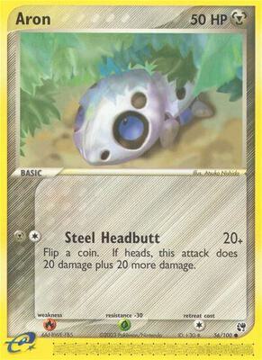 Aron card from EX Sandstorm