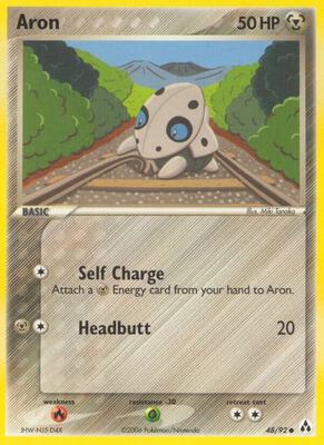 Aron card from EX Legend Maker