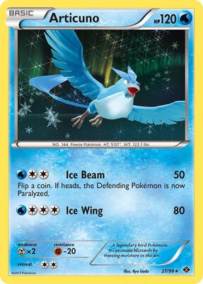 Articuno card from Next Destinies