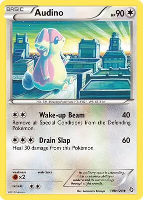 Audino card from Dragons Exalted