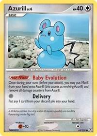 Azurill card from Diamond and Pearl