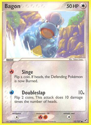 Bagon card from EX Deoxys