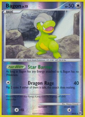 Bagon (Shiny) card from Arceus