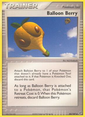 Balloon Berry card from EX Deoxys