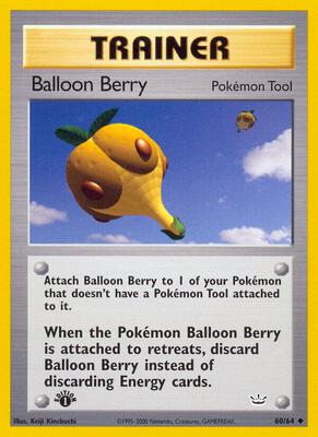 Balloon Berry card from Neo Revelation