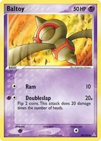 Baltoy card from EX Holon Phantoms
