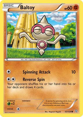 Baltoy card from Dragons Exalted