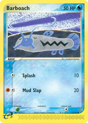 Barboach card from EX Dragon
